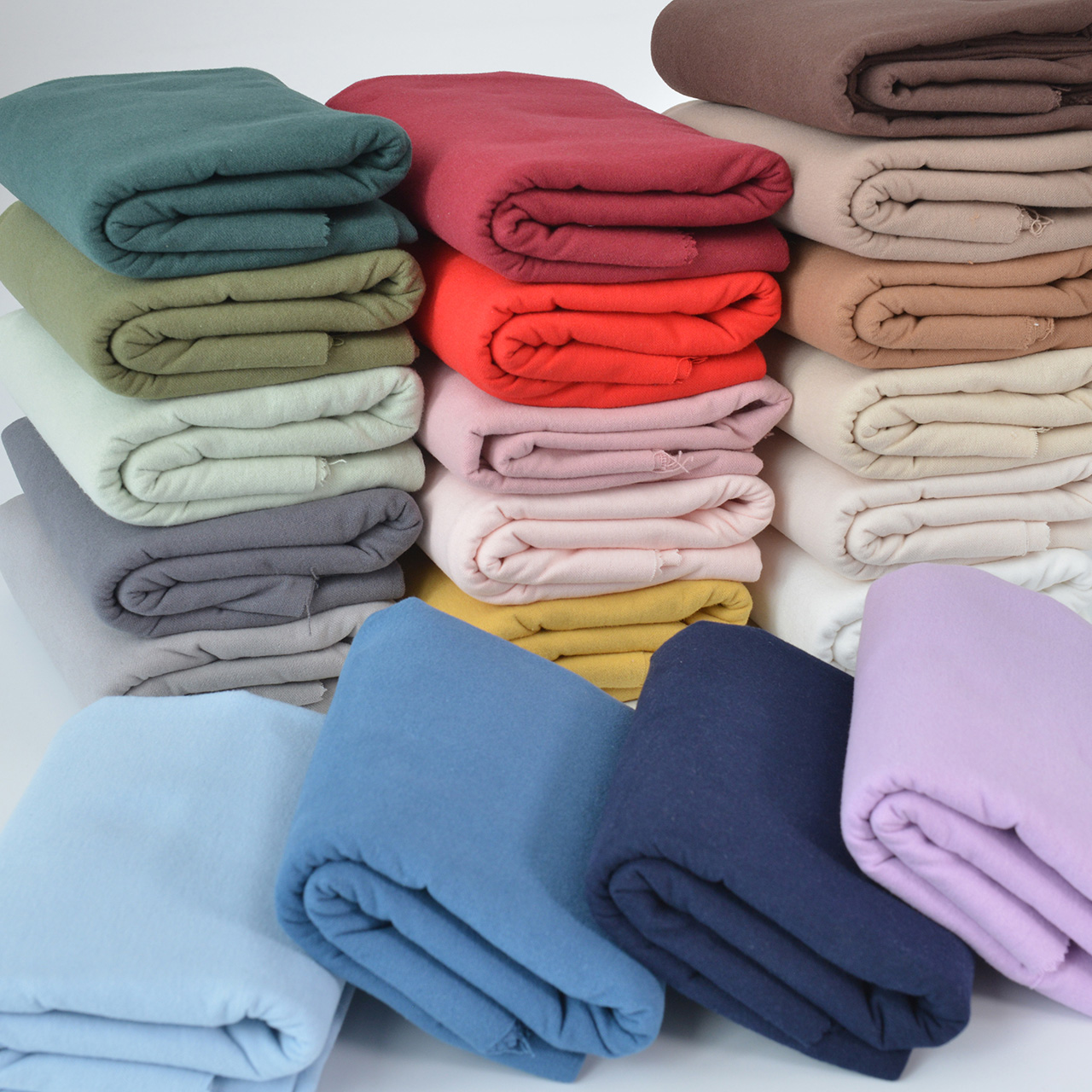 Half Meter Solid color Baby's  - Flannel Shirt Lined 评论和价格